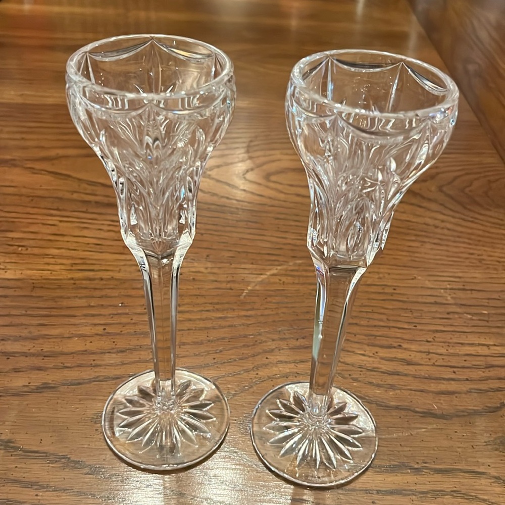 Marquis‎ Waterford candlesticks